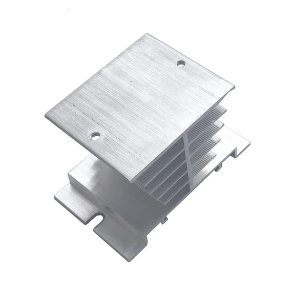Jesscasday for Single Phase Solid State Relay 10A-40A Radiator Aluminum Heat Sink SSR Dissipation PID Temperature Controller