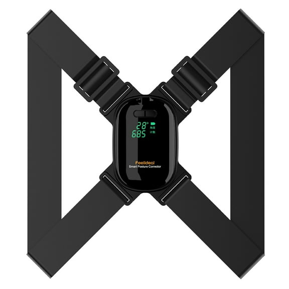 for Smart Back Posture Corrector Adjustable Angle Strap with LED Electronic Disp