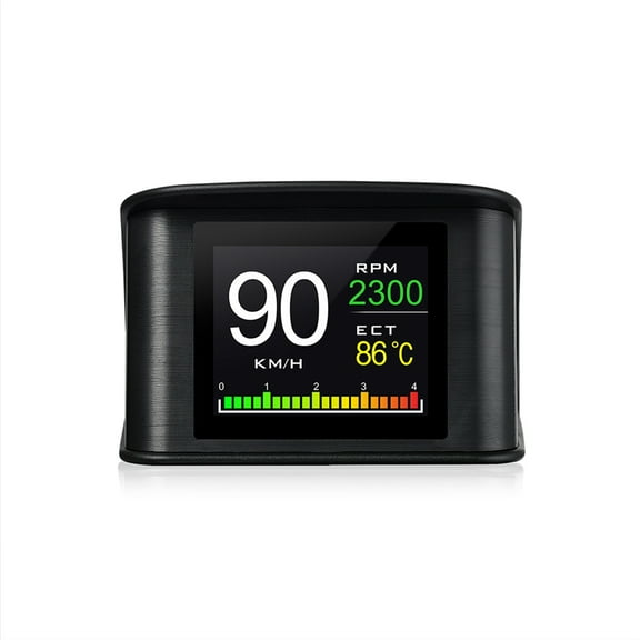 for Smart Gauge Car HUD for Head Up Display for w/ Adjustable Bracket Head-up Display Intelligent LCD Instrument