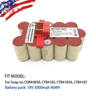 DSANKE 2PACK 18V 6.0Ah HPB18 Lithium-ion Replacement Battery for Black & Decker  18 Volt Battery for 244760-00 HPB18 Battery A1718 A18 A18E HPB18-OPE  Firestorm FS180BX FS18BX FS18FL FSB1 Tools Batterie 