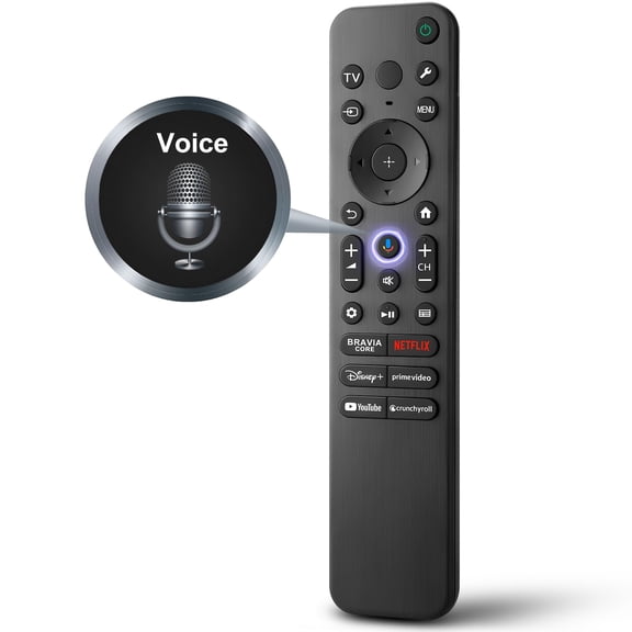 for So-ny-TV-Remote-Control, Replacement for So-ny Bravia TV Remote for All Smart LED OLED Series TVs with Voice Control