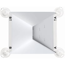 for Starlink Mini Suction Cup Mount, Strong Suction Cup Mount for Starlink Mini Mounting on Windows, Sunroofs,RVs, Boats, and Road Trips（White）