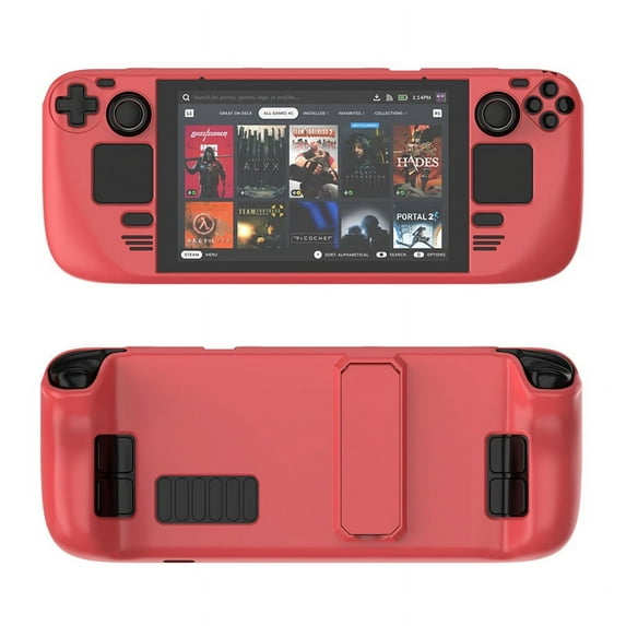 for Steam deck Colorful Protective Case for Steam deck Oled PC Material Protection Cover with stand Game Console Protector Sleeve