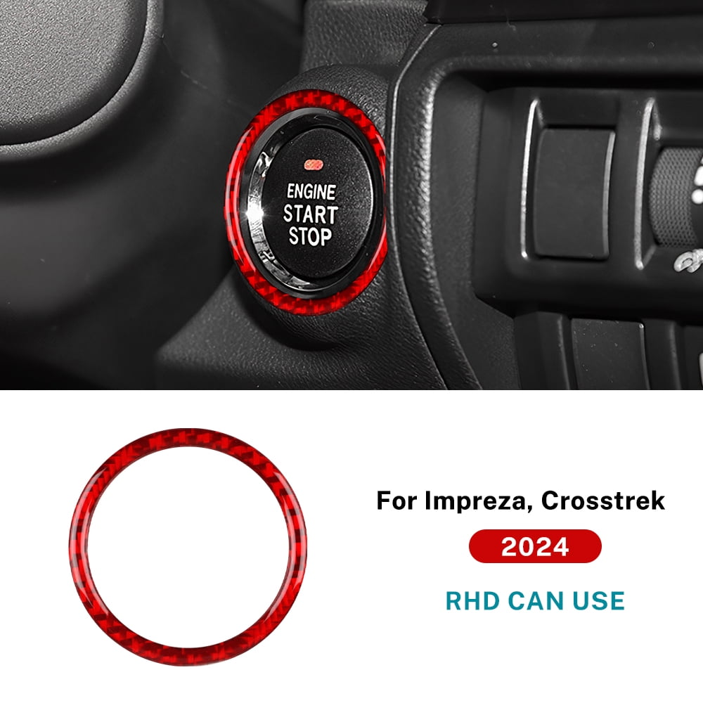 For Subaru Crosstrek Impreza 2024 Car Engine Start Stop Button Frame for-subaru-crosstrek-impreza-2024-car-engine-start-stop-button-frame