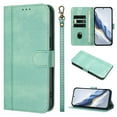 thumbnail image 1 of for T-Mobile Revvl 7 Pro Wallet Case, Leather Multiple Card Stand Business Protective Phone Cover, 1 of 8