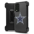 thumbnail image 1 of for T-Mobile Revvl V+ Plus 5G Holster Dual Layer Full-Body Rugged Clear Back Case Drop Resistant Shockproof Case with Built In Screen Protector, 1 of 4