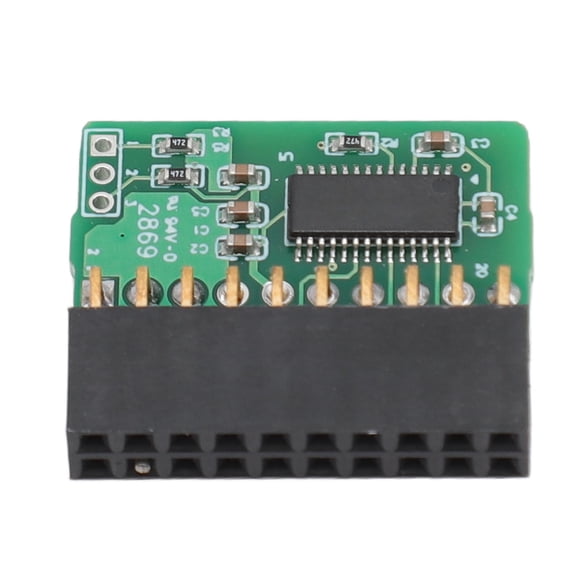 for TPM 2.0 Module Trusted Platform Module, Green 20pin TPM 2.0 Module for AOM TPM 9665V TCG 2.0