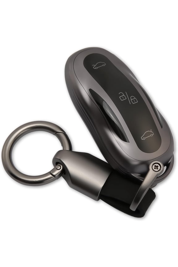 for Tesla Key Fob Cover TPU Case with Keychain Accessories Compatible with Model 3/Y/S