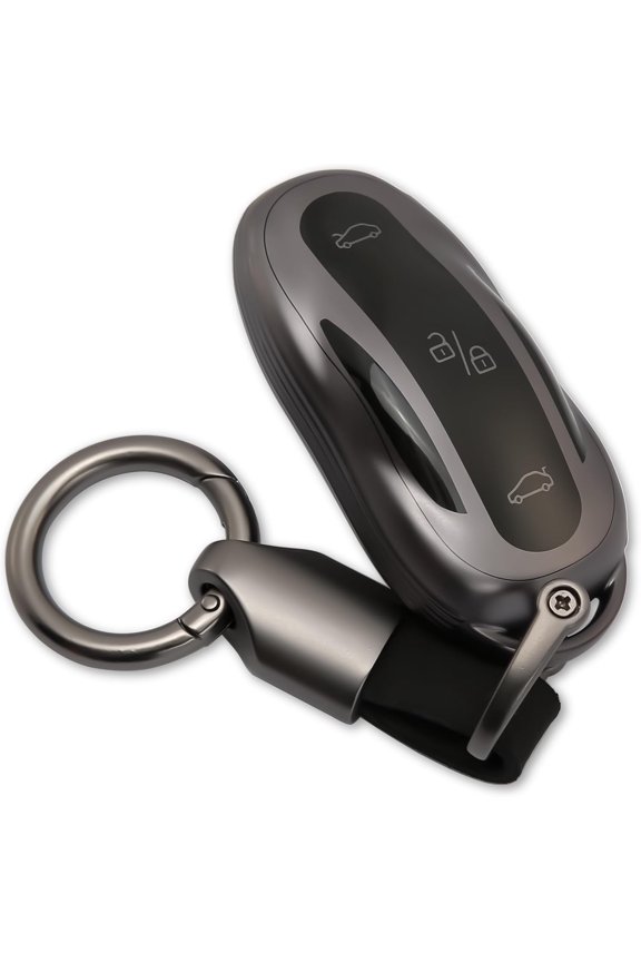 for Tesla Key Fob Cover TPU Key Case with Keychain Protection Accessories Compatible with Tesla Model 3/Y/S Smart Key