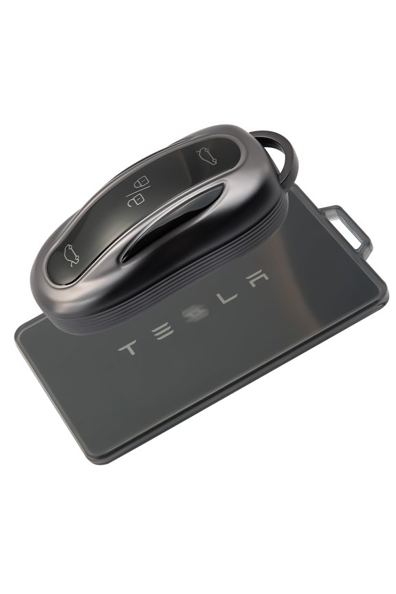 for Tesla Key Fob Cover TPU Key Case with Keychain Protection Accessories Compatible with Tesla Model X Smart Key