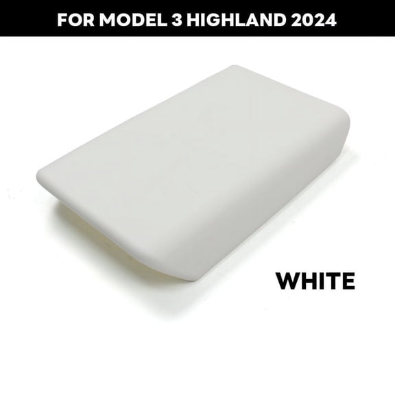 for Tesla Model 3 Highland 2024 TPE Soft Case Car Center Console Arm Rest Lid Auto Central Armrest Box Pad Cover Accessories