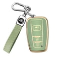 thumbnail image 1 of for Toyota 4Runner Key Fob Cover with Keychain Compatible with 2016-2025 RAV4 Camry Prius Prado Highlander Avalon, 1 of 6