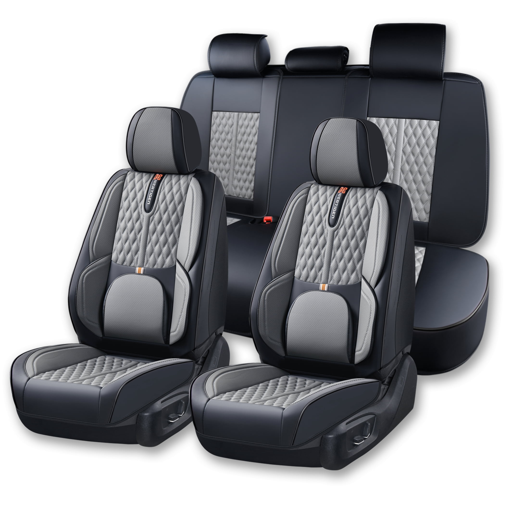 for Toyota Corolla 2016 Car Seat Covers Faux Leather Waterproof Custom ...