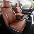 thumbnail image 1 of for Toyota Tundra Seat Cover 2022-2024 Customized Double/CrewMax Cab SR SR5 Nappa Leather Seat Cushion 13PCS for Toyota Tundra Truck, 1 of 12