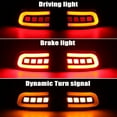 thumbnail image 1 of for Toyota for Land Cruiser Prado 2002-2009 LED Rear Bumper Brake Light Lamp Smoked, 1 of 3