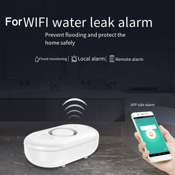 for Tuya Water Leakage Alarm Smart Home for WiFi Water Leakage Sensor Detector