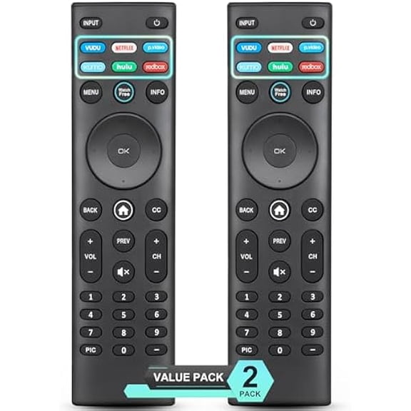 for VIZIO Smart TV Remote Replacement, Universal for VIZIO Remote Control XRT140Pack of 2