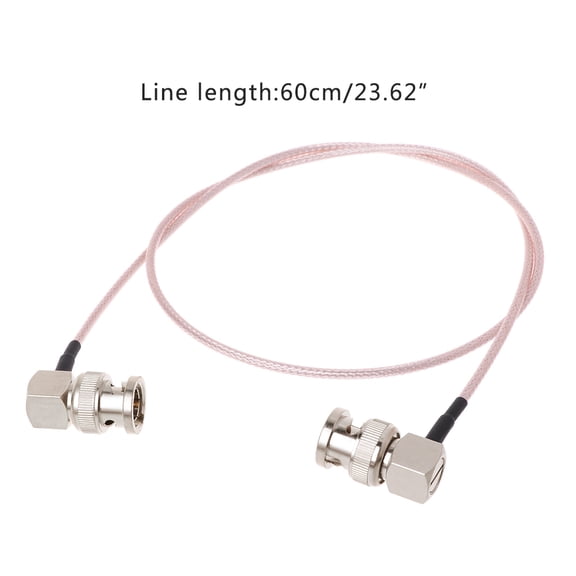 for Video Connector Cable RG179 BNC Male To BNC Right Angle Plug For BMCC