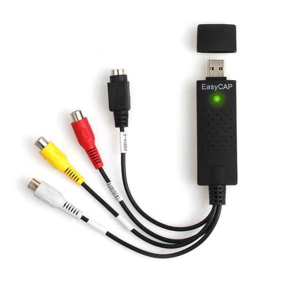 for Video VHS DVD Converter Win10 Scart To Kit Audio USB20 Adapter