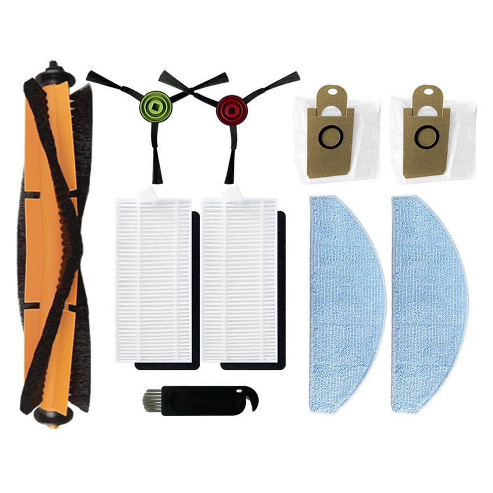 for Vistefly M203 Robot Vacuum Cleaner Main Brush Filter Mop Rag Cloth