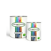 for Volkswagen Caravelle 2010-11 FRESCOGRUEN METALLIC LA6W Pint Base Coat & Quart Clear Coat