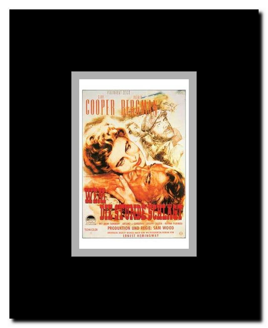 for Whom the Bell Tolls Framed Movie Poster