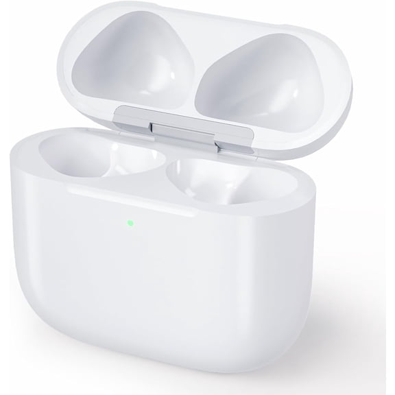 for Wireless Charging Case Compatible with AirPods 4, Replacement Charger Case with Bluetooth Pairing Sync Button (to USB-C)
