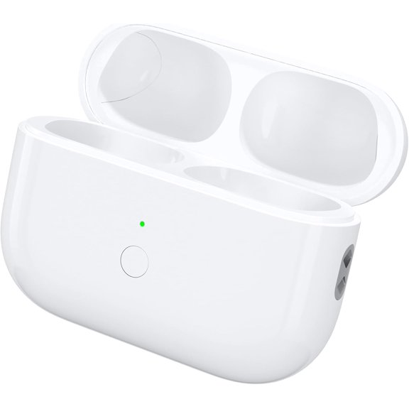 for Wireless Charging Case for AirPods 1/2, Lightning Port, Bluetooth Sync Button, Fast Charge, Portable Replacement, No Airpods