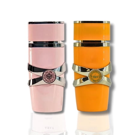 for Women 2 Piece Eau de Parfum Gift Set (Yara + Yara Tous) 3.4 Ounce/100 ml each