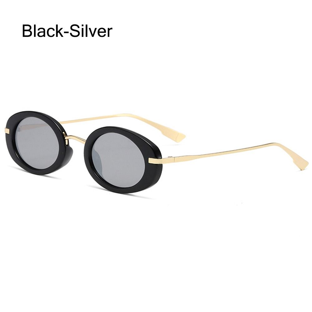 for Women & Men Retro Vintage Y2K Small Oval Sunglasses Hip  display picture 2