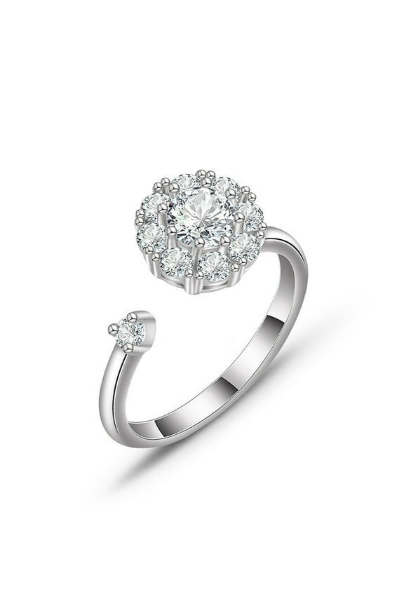 for Women Stress Worry Rings Rings Calming Worry Stress Relief Jewelry Valentine's Day Gifts