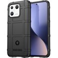 thumbnail image 1 of for Xiaomi 13 Case, Heavy Duty Shockproof Slim Protection Phone Case Support Wireless Charging Cover for Xiaomi 13 HD Black, 1 of 16