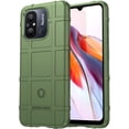 thumbnail image 1 of for Xiaomi Redmi 12C Case, Heavy Duty Shockproof Slim Protection Phone Case Support Wireless Charging Cover for Xiaomi Redmi 12C HD Green, 1 of 16