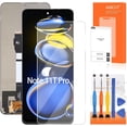 thumbnail image 1 of for Xiaomi Redmi Note 11T Pro Screen Replacement for Xiaomi Redmi Note 11T Pro LCD Display 22041216C LCD Digitizer Touch Screen Assembly Repair Parts, 1 of 7