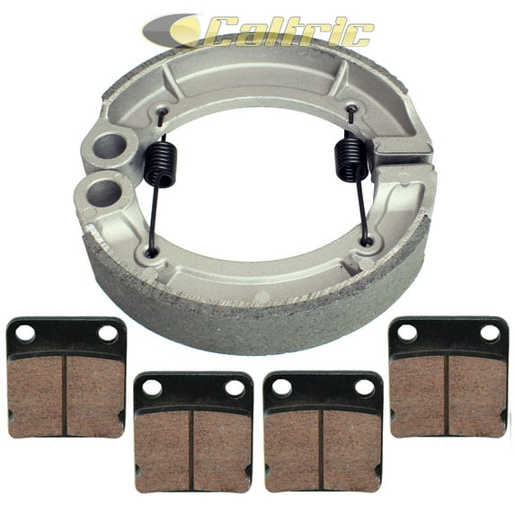 for Yamaha Big Bear 250 YFM250 YFM250B 2007-2010 Front Rear Brake Pads Shoes