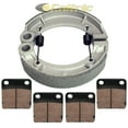 thumbnail image 1 of for Yamaha Bruin YFM350 YFM 350 Front Rear Brake Pads Shoes 2004 2005 2006 Atv, 1 of 1