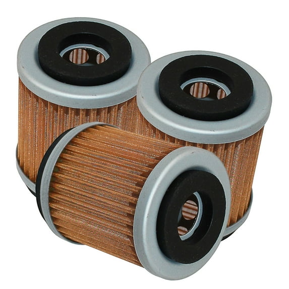 for Yamaha Bw200 Big Wheel 200 1985 1986 1987 1988 3-Pack Oil Filters