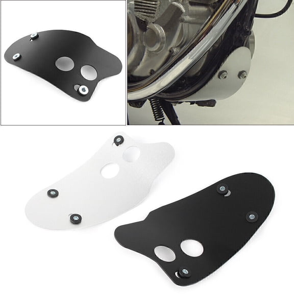 for Yamaha SR500 SR400 Aluminum Skid Plate Cafe Racer Bobber Tracker UK