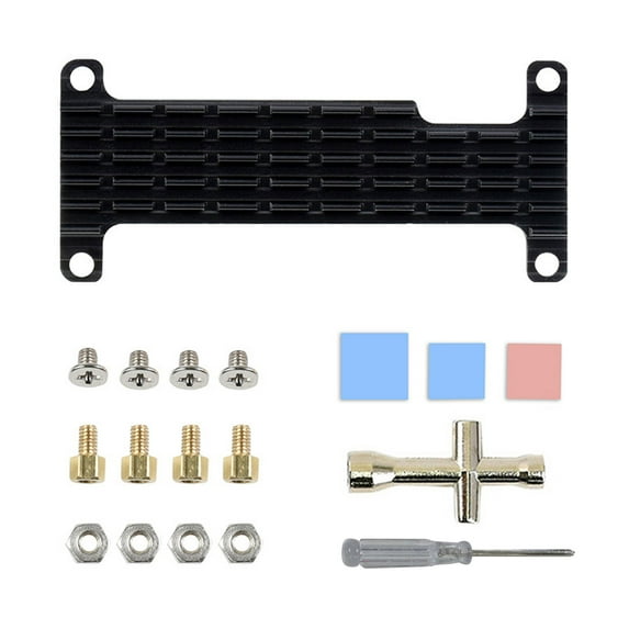 for Zero for W, Zero 2 for W Heatsink Aluminum Heatsinks with Thermal Conductive Adhesive Tape for Cooling
