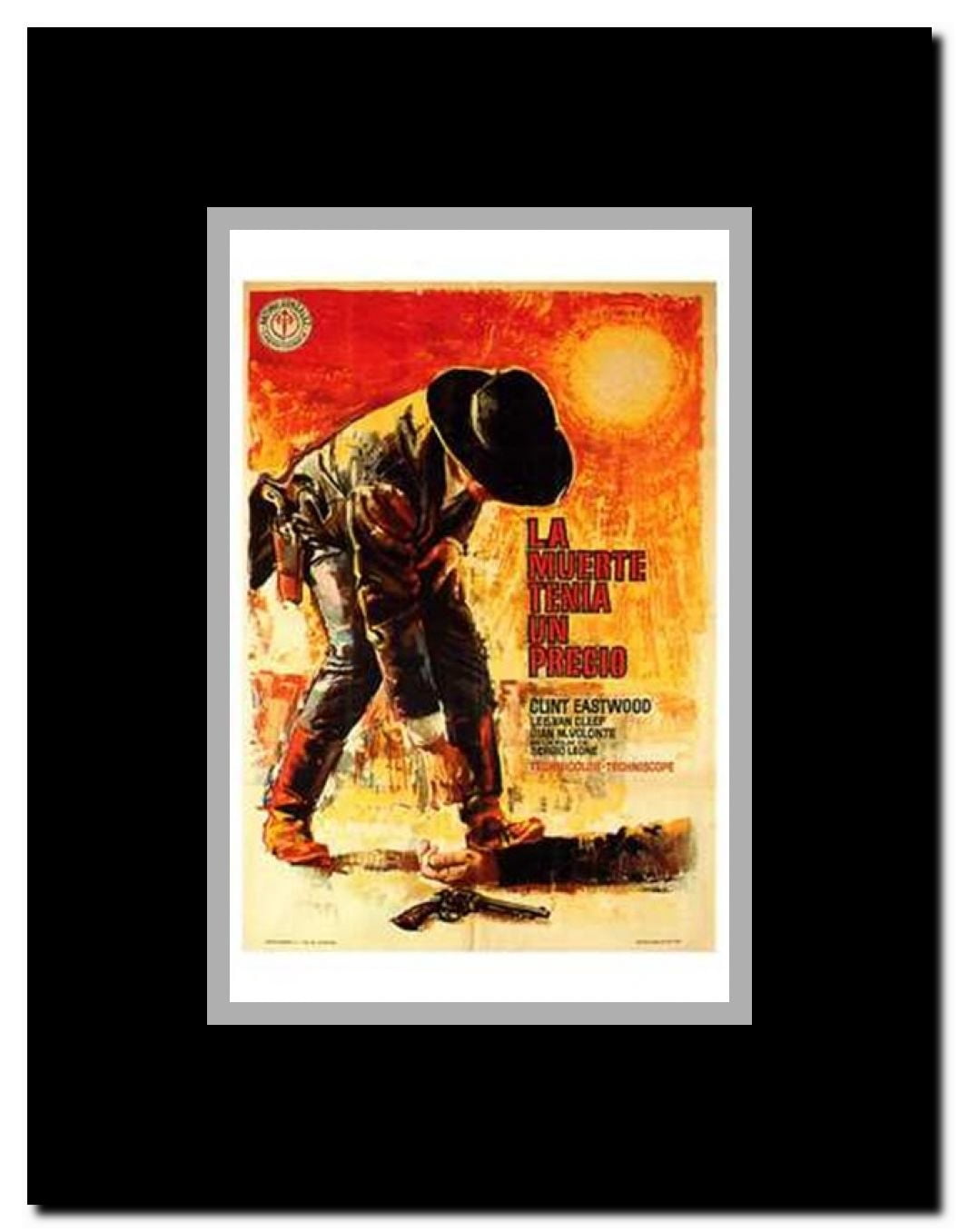 for a Few Dollars More Framed Movie Poster