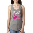 thumbnail image 1 of for a Support Awareness Ladies Racerback Tank Top, Heather Grey, Small, 1 of 3