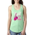 thumbnail image 1 of for a Support Awareness Ladies Racerback Tank Top, Mint, Medium, 1 of 3