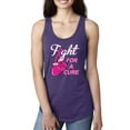 thumbnail image 1 of for a Support Awareness Ladies Racerback Tank Top, Purple Rush, Large, 1 of 3