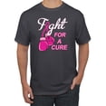 thumbnail image 1 of for a Support Awareness Men's Graphic T-Shirt, Charcoal, Small, 1 of 3