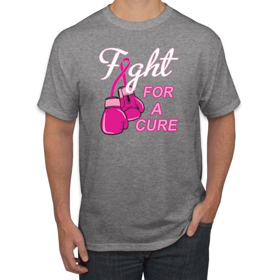 for a Support Awareness Men's Graphic T-Shirt, Heather Grey, 3XL