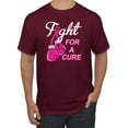 thumbnail image 1 of for a Support Awareness Men's Graphic T-Shirt, Maroon, 2XL, 1 of 3