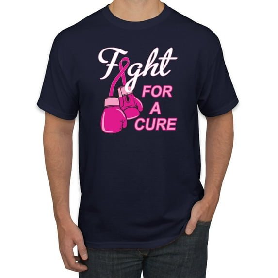 for a Support Awareness Men's Graphic T-Shirt, Navy, 5XL