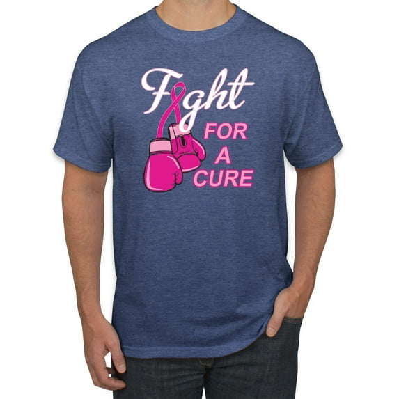 for a Support Awareness Men's Graphic T-Shirt, Vintage Heather Blue, 3XL