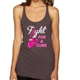 thumbnail image 1 of for a Support Awareness Tri-Blend Racerback Tank Top, Brown, Large, 1 of 3