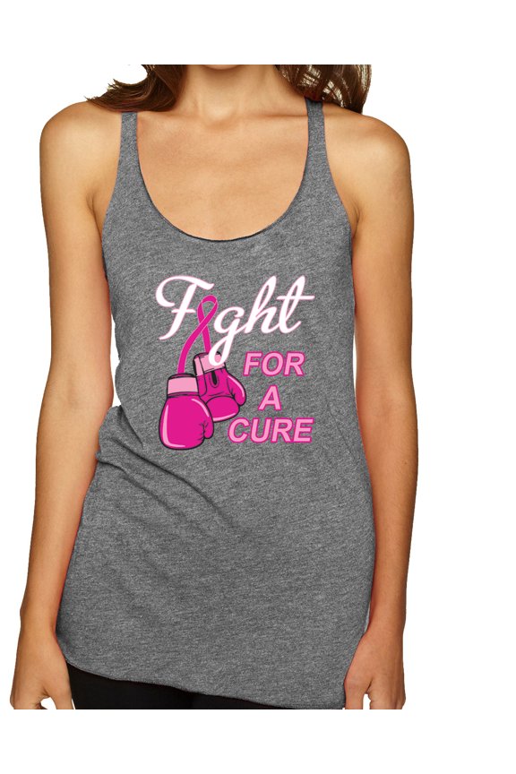 for a Support Awareness Tri-Blend Racerback Tank Top, Premium Heather, Medium